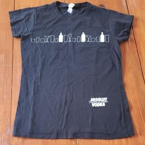 Black Graphic Short Sleeve Tee